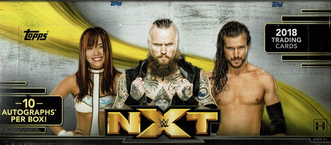 2018 TOPPS WWE NXT | Trading Card Journal