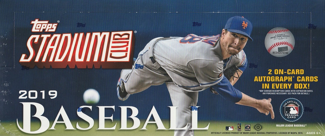 MLB 2019 TOPPS STADIUM CLUB BASEBALL HOBBY | Trading Card Journal