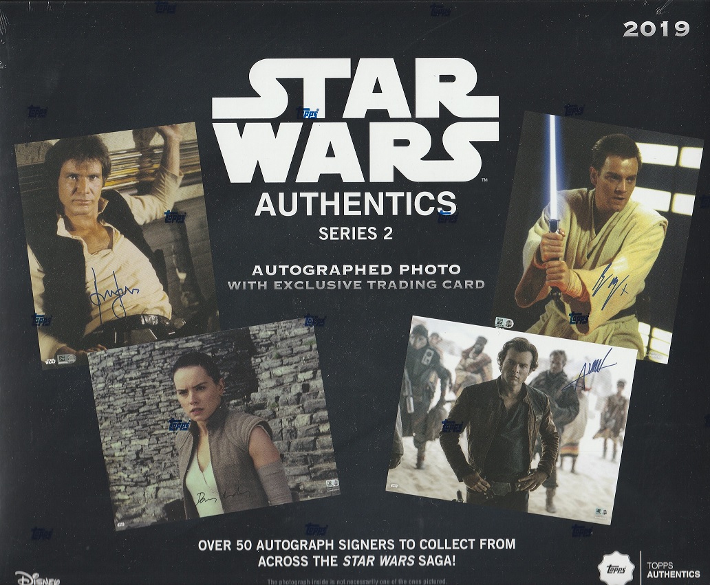 2019 TOPPS STAR WARS AUTHENTICS BLIND PACK SERIES 2