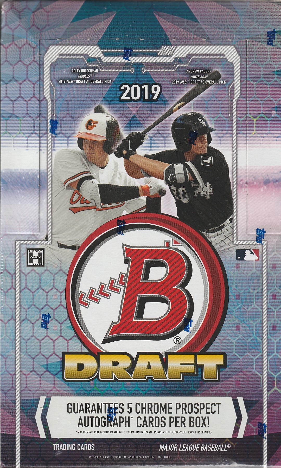 MLB 2019 BOWMAN DRAFT BASEBALL SUPER JUMBO Trading Card Journal