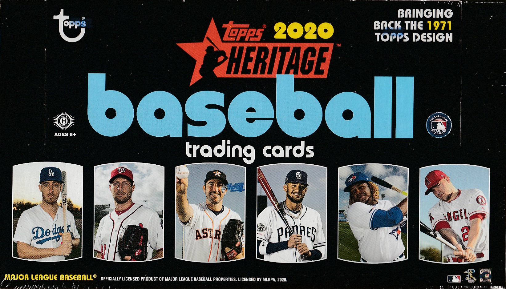 MLB 2020 TOPPS HERITAGE BASEBALL | Trading Card Journal