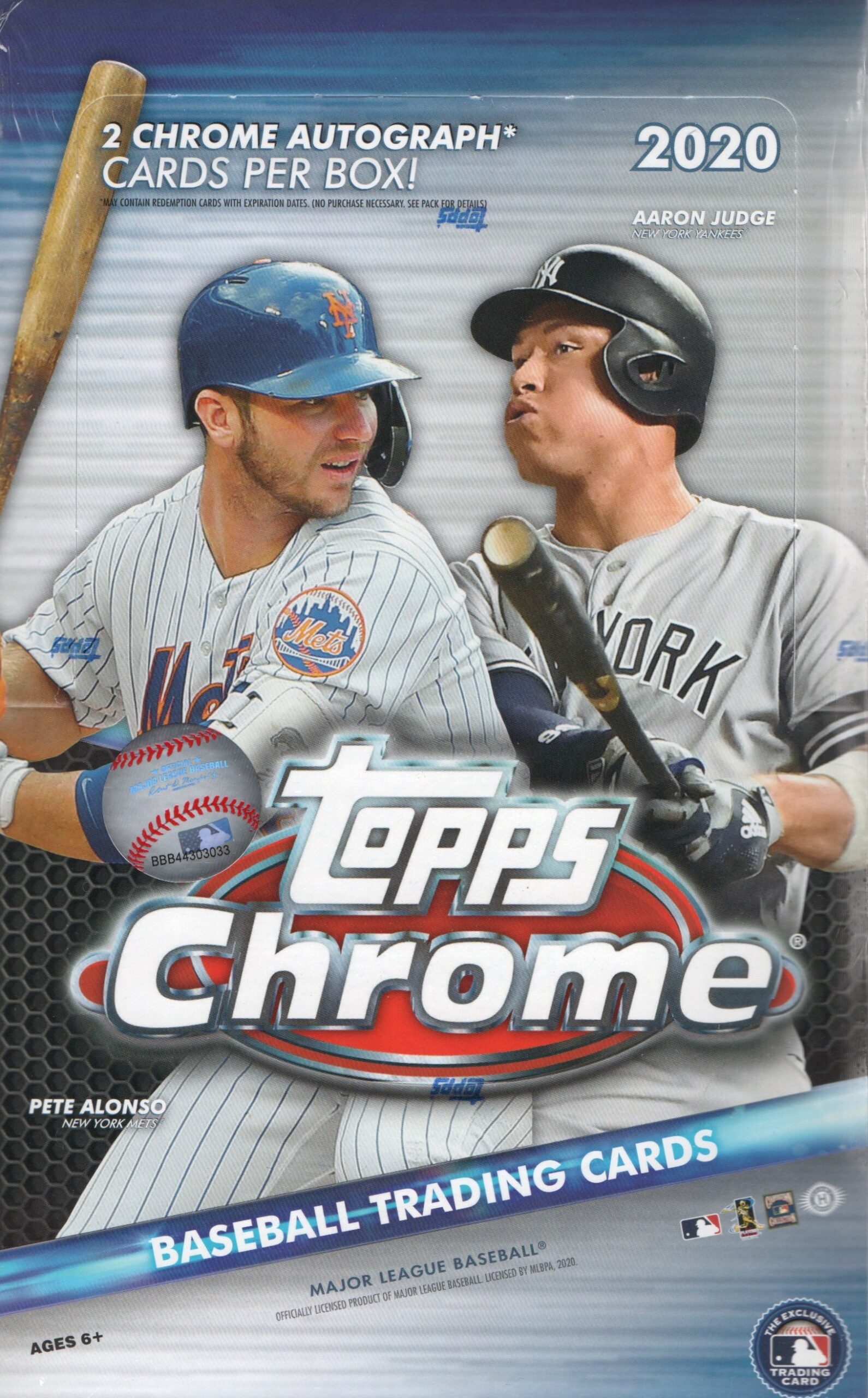 トレーディングカード2019 Topps Chrome hobby box MLB選手の直筆 ...