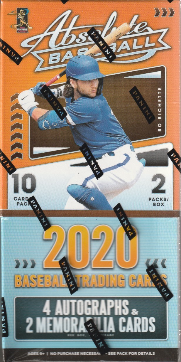 PANINI 2020 ABSOLUTE BASEBALL HOBBY | Trading Card Journal