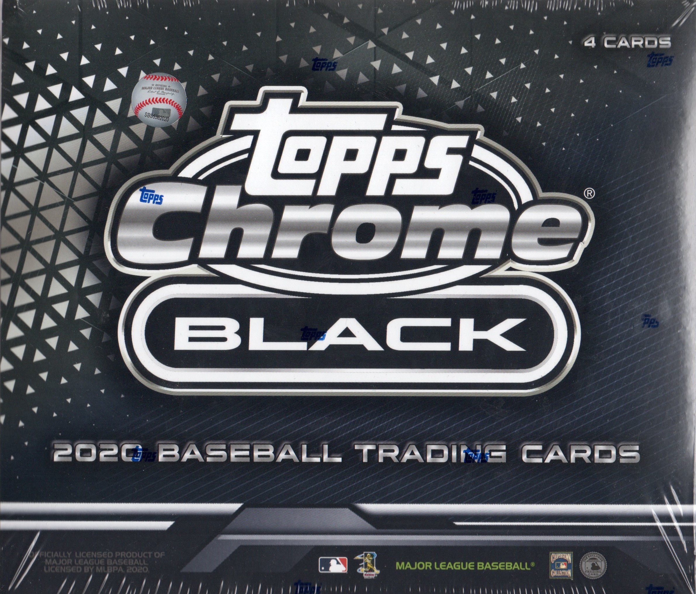 MLB 2020 TOPPS CHROME BLACK | Trading Card Journal