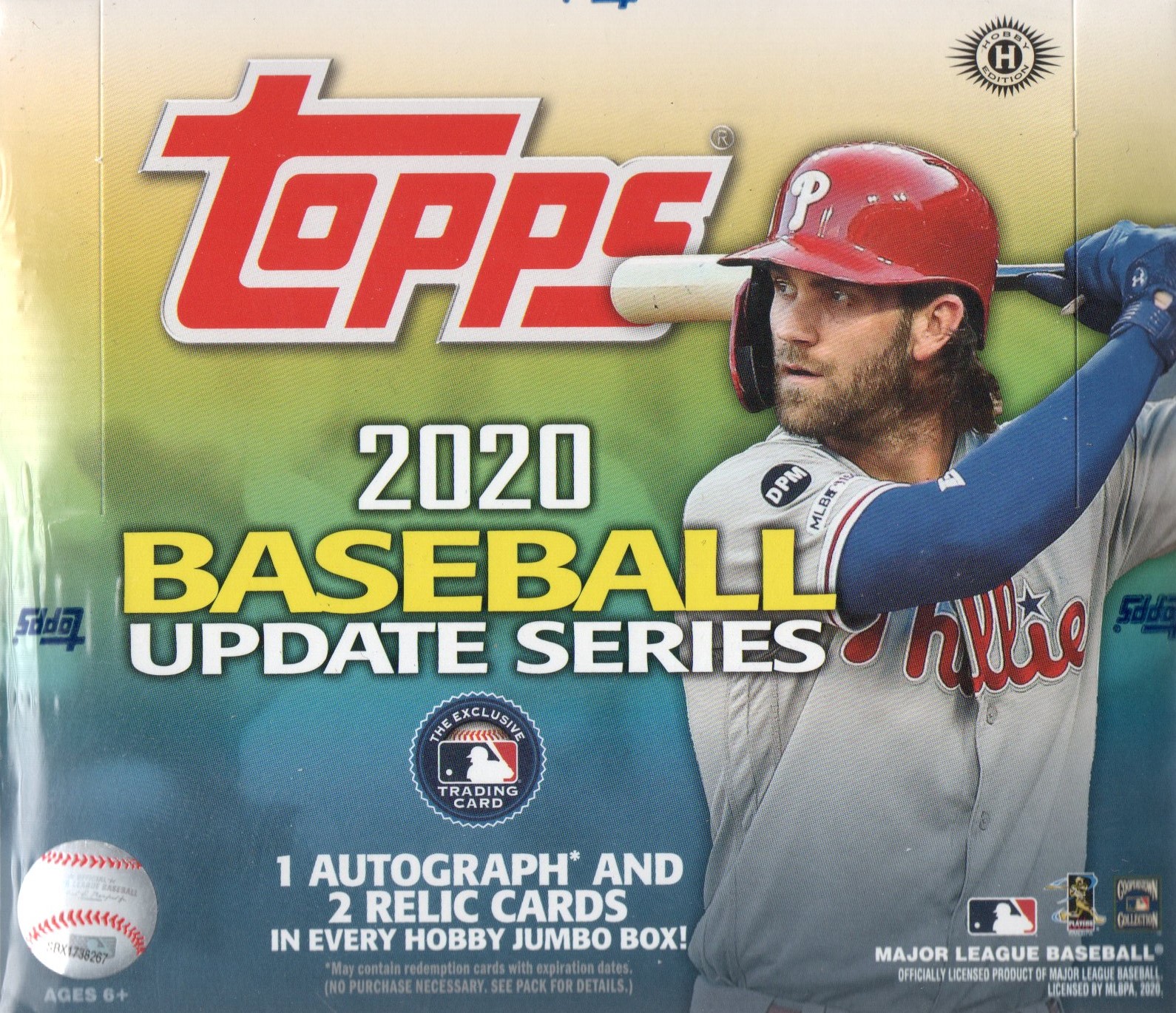 MLB 2020 TOPPS UPDATE SERIES HTA JUMBO Trading Card Journal