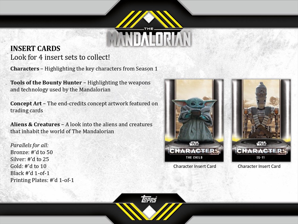 2020 TOPPS STAR WARS THE MANDALORIAN HOBBY | Trading Card Journal