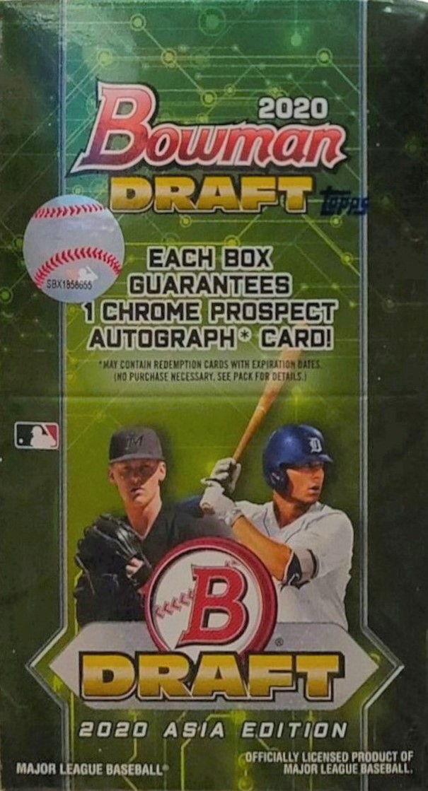 TOPPS MLB 2020 BOWMAN DRAFT BASEBALL ASIA EDITION | Trading Card Journal