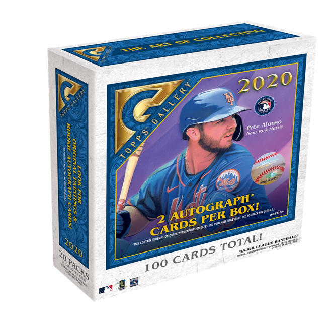 MLB 2020 TOPPS GALLERY BASEBALL