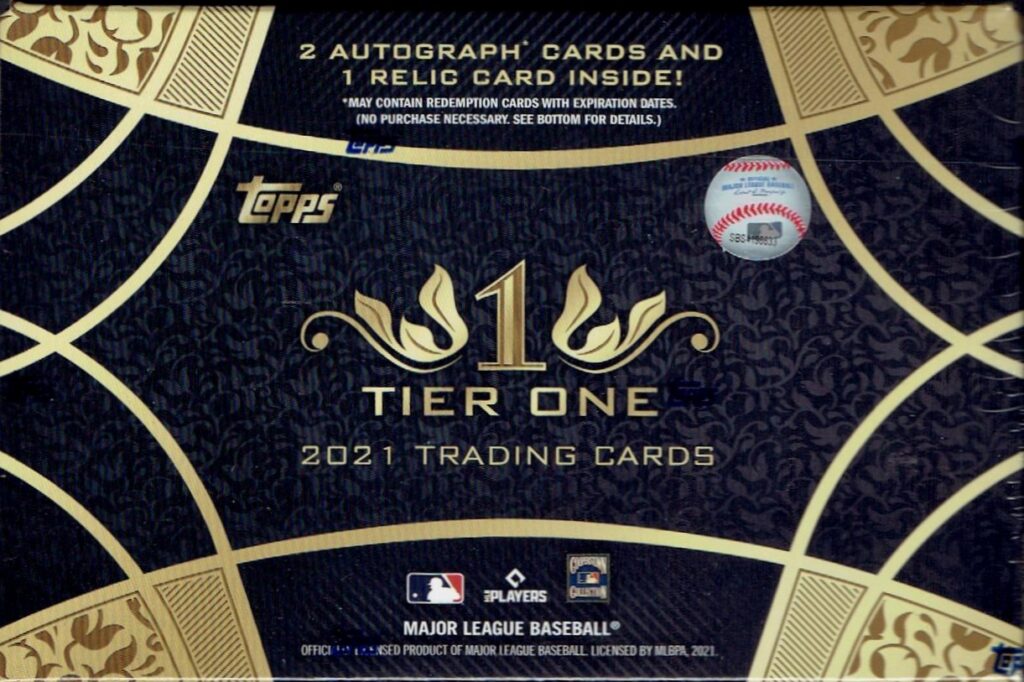 ⚾ 2021 TOPPS TIER ONE BASEBALL【製品情報】 | Trading Card Journal