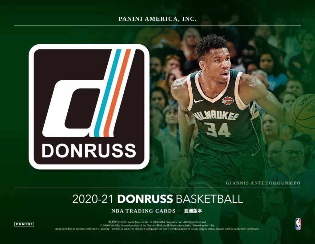 NBA 2020-21 DONRUSS ASIA EDITION【製品情報】 | Trading Card Journal