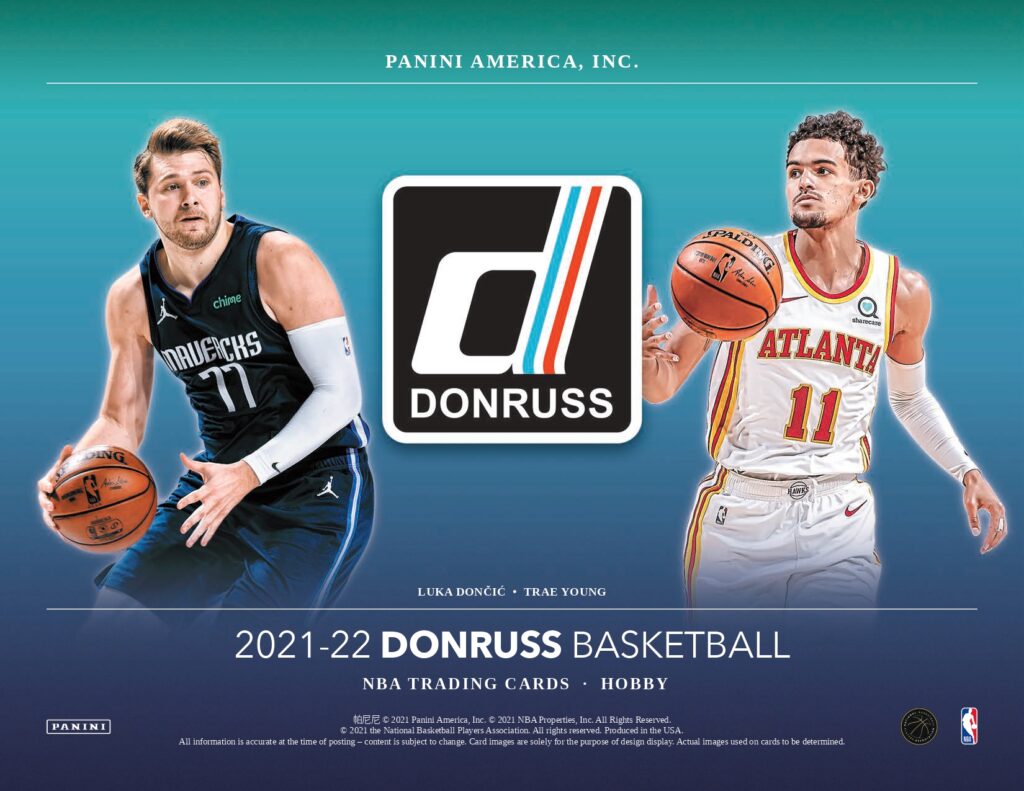 🏀 NBA 2021-22 PANINI DONRUSS BASKETBALL HOBBY【製品情報