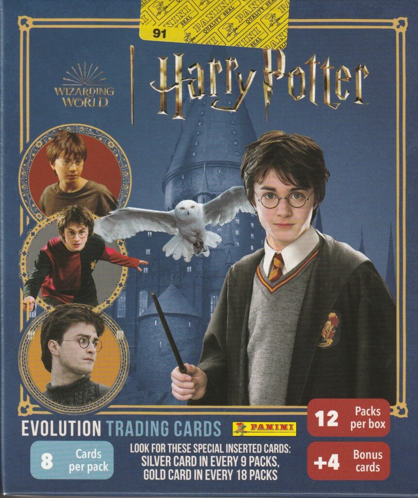 Panini Harry Potter Evolution Trading Cards Mega Box【製品情報】 Trading Card Journal