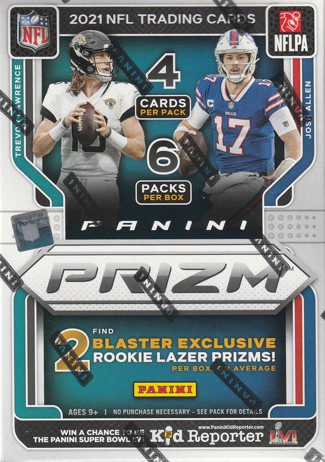 🏈 NFL 2021 PANINI PRIZM FOOTBALL RETAIL NPP BLASTER【製品情報