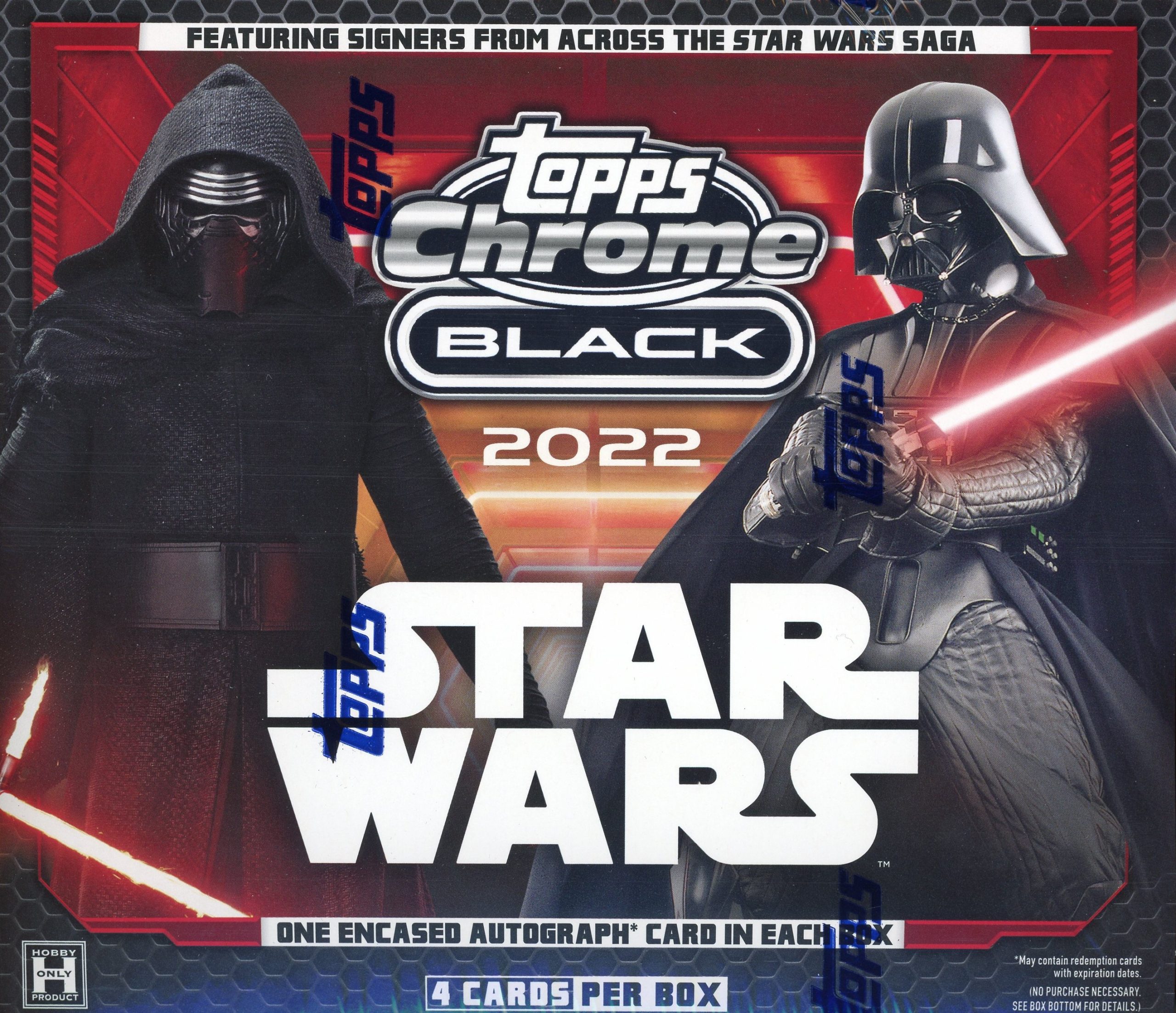 2022 TOPPS STAR WARS CHROME BLACK HOBBY【製品情報】 | Trading Card