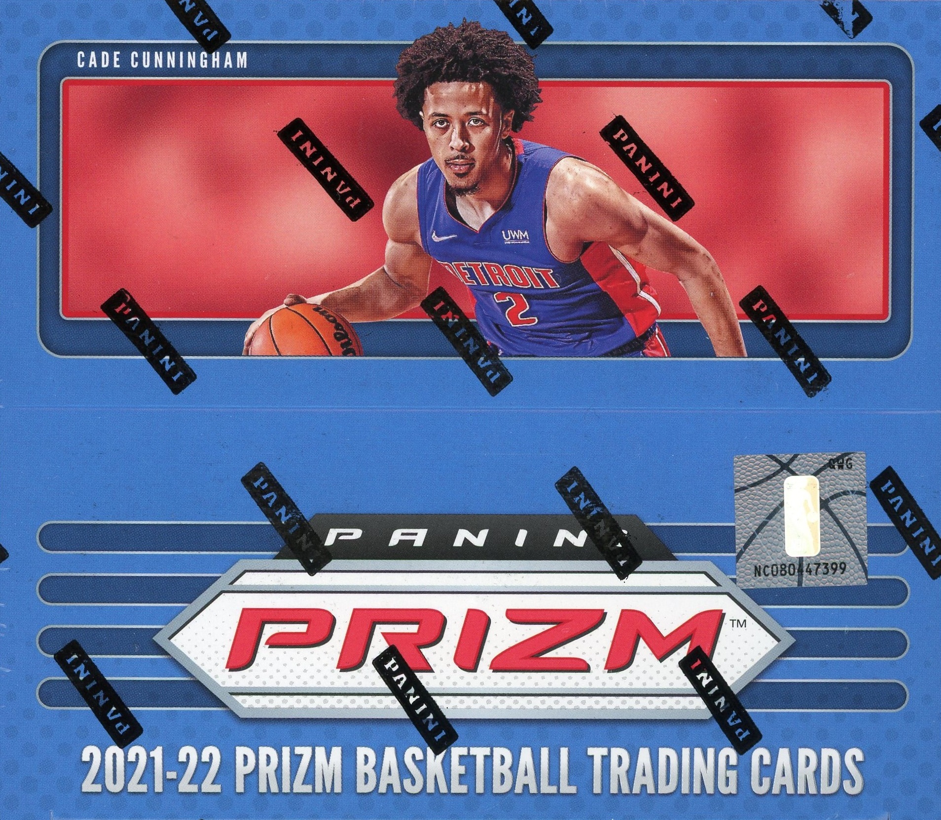 NBA 2021-2022 Panini Prizm Basketball Mega Box (Red Ice Prizms