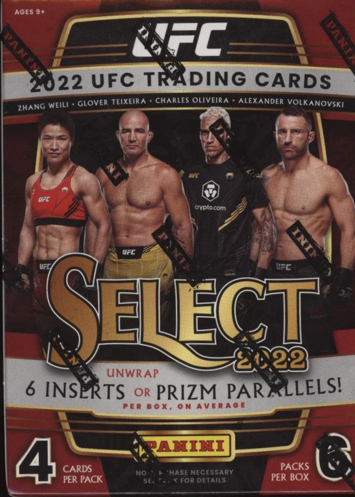 2022 PANINI UFC SELECT RETAIL BLASTER【製品情報】 | Trading Card 