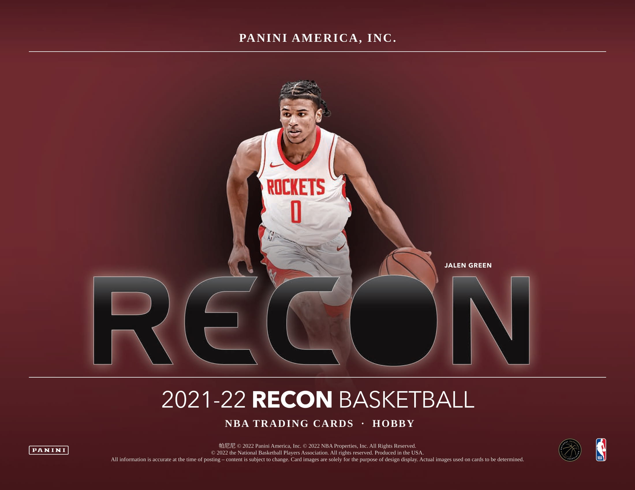 NBA 2021-22 PANINI RECON BASKETBALL HOBBY | Trading Card Journal