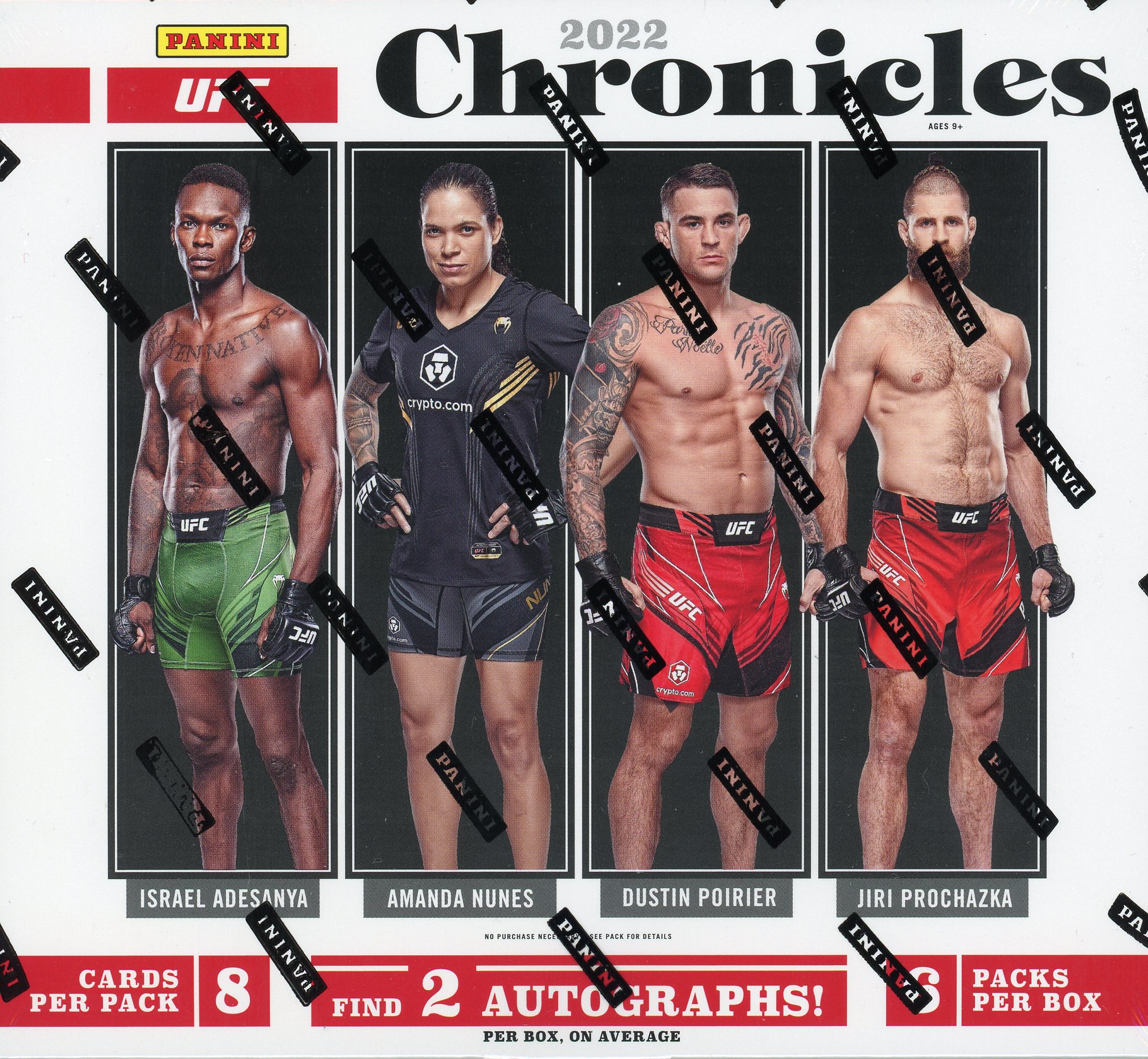 2022 PANINI CHRONICLES UFC HOBBY【製品情報】 | Trading Card Journal