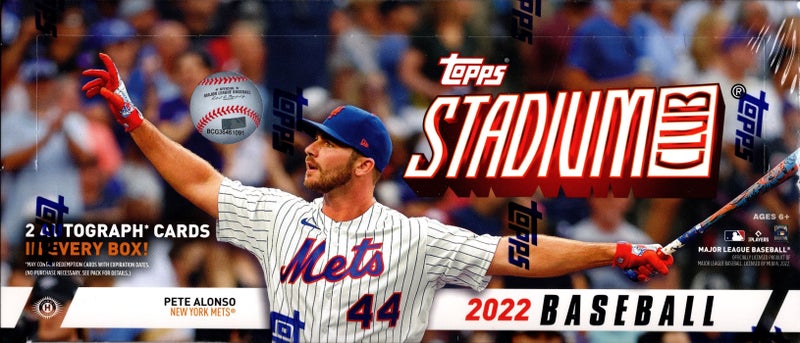 ⚾ MLB 2022 TOPPS STADIUM CLUB BASEBALL HOBBY【製品情報