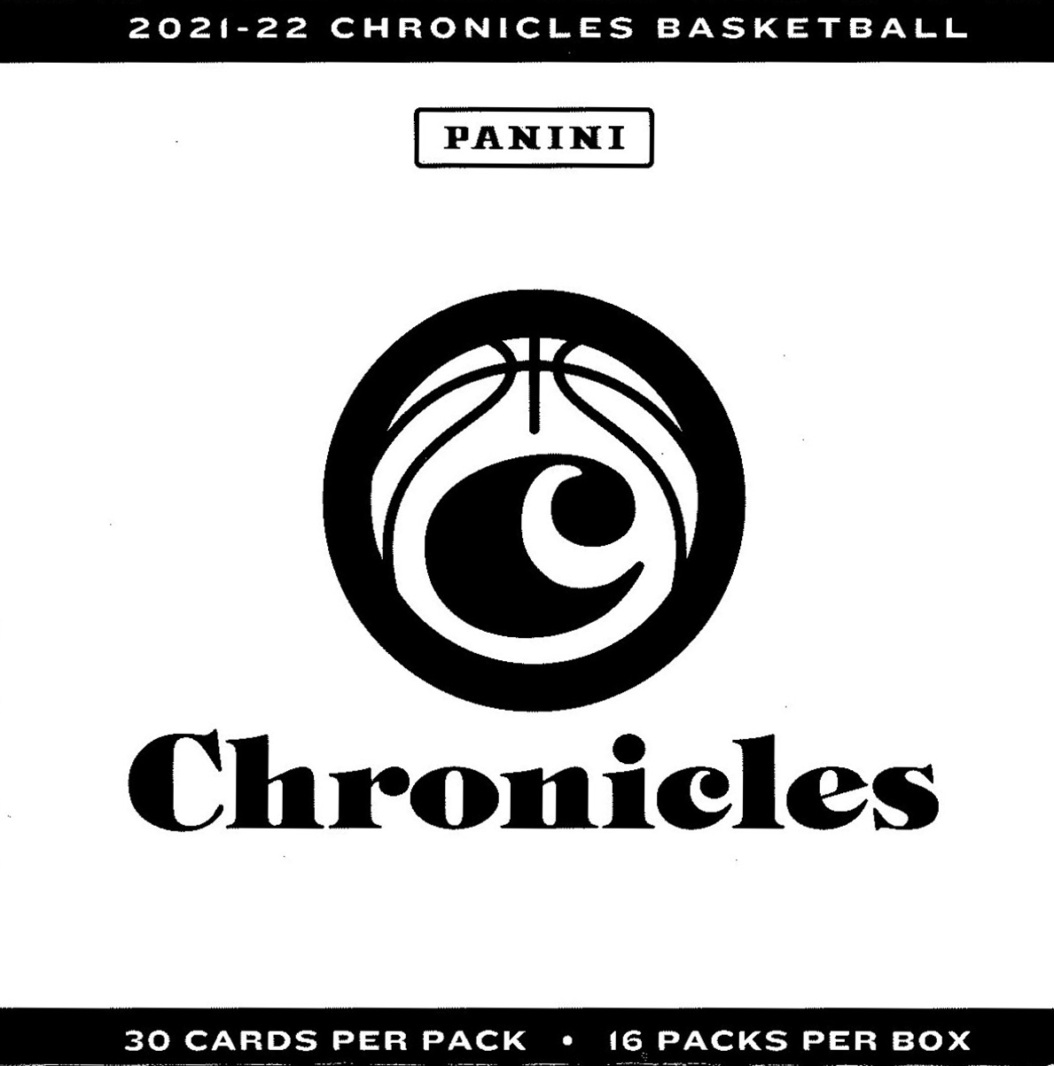 2021-22 Panini Chronicles NBA Trading Card Box (Hanger Pack)