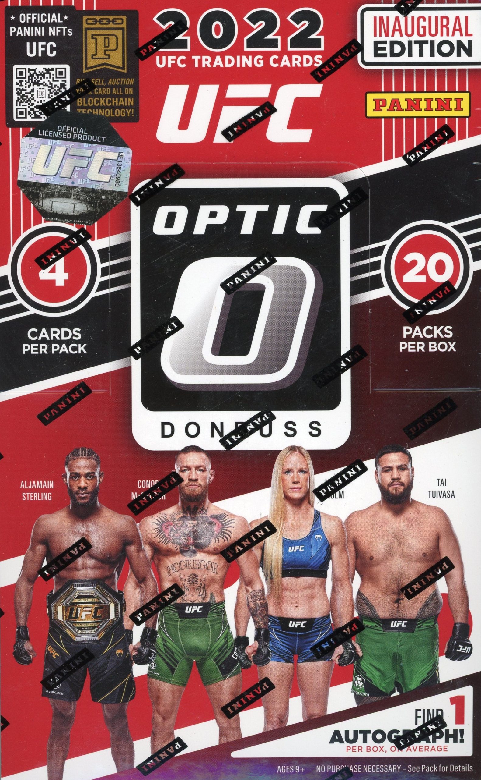 2022 UFC DONRUSS OPTIC Trading Card Journal