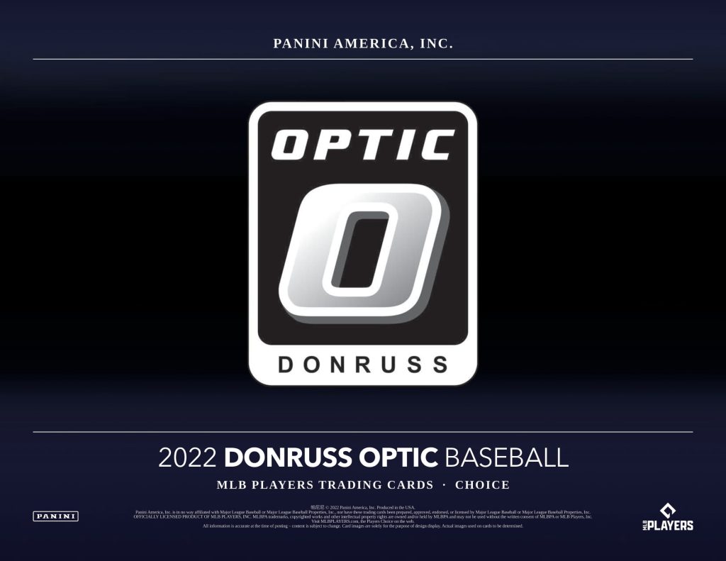 MLB 2022 PANINI DONRUSS OPTIC BASEBALL CHOICE