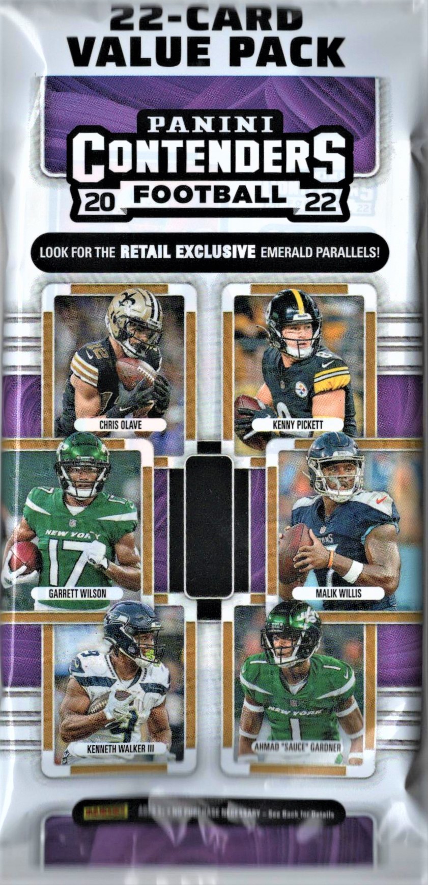 Panini Contenders: Football Trading Cards Fat Packs