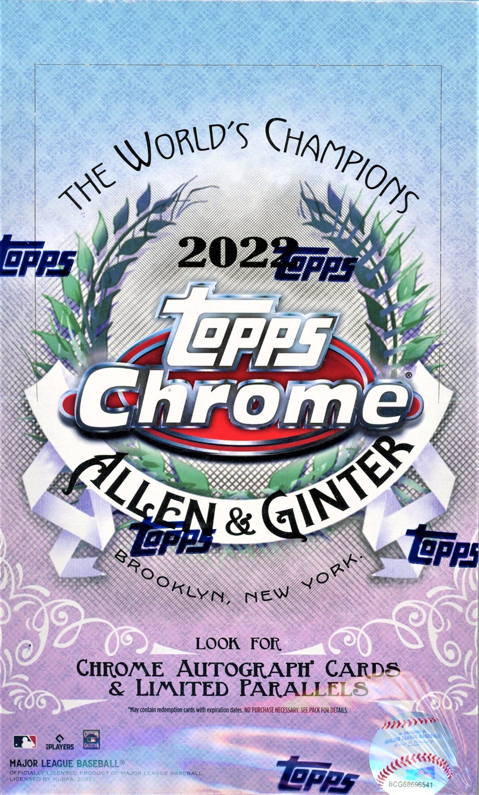 ⚾ MLB 2022 TOPPS ALLEN & GINTER CHROME BASEBALL HOBBY【製品情報】 | Trading Card  Journal