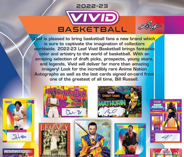 2022-23 LEAF VIVID BASKETBALL HOBBY | Trading Card Journal