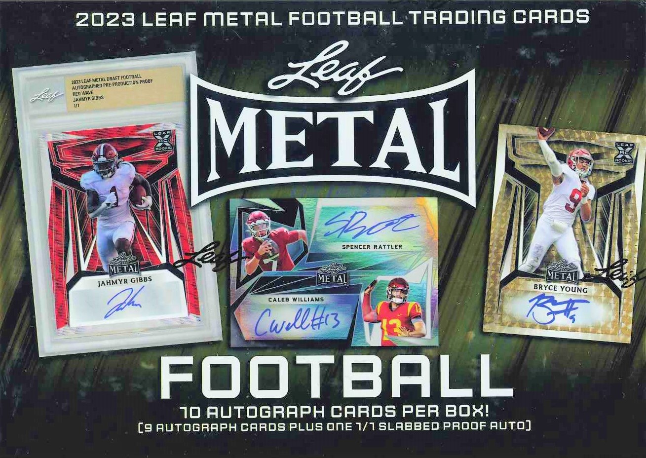 🏈 2023 LEAF METAL FOOTBALL JUMBO【製品情報】 | Trading Card Journal