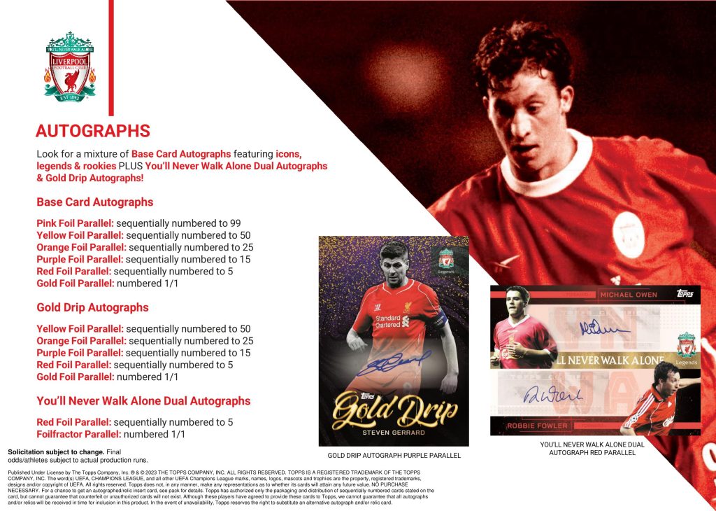 ⚽ 2022/23 TOPPS TEAM SET – LIVERPOOL HOBBY【製品情報】 | Trading