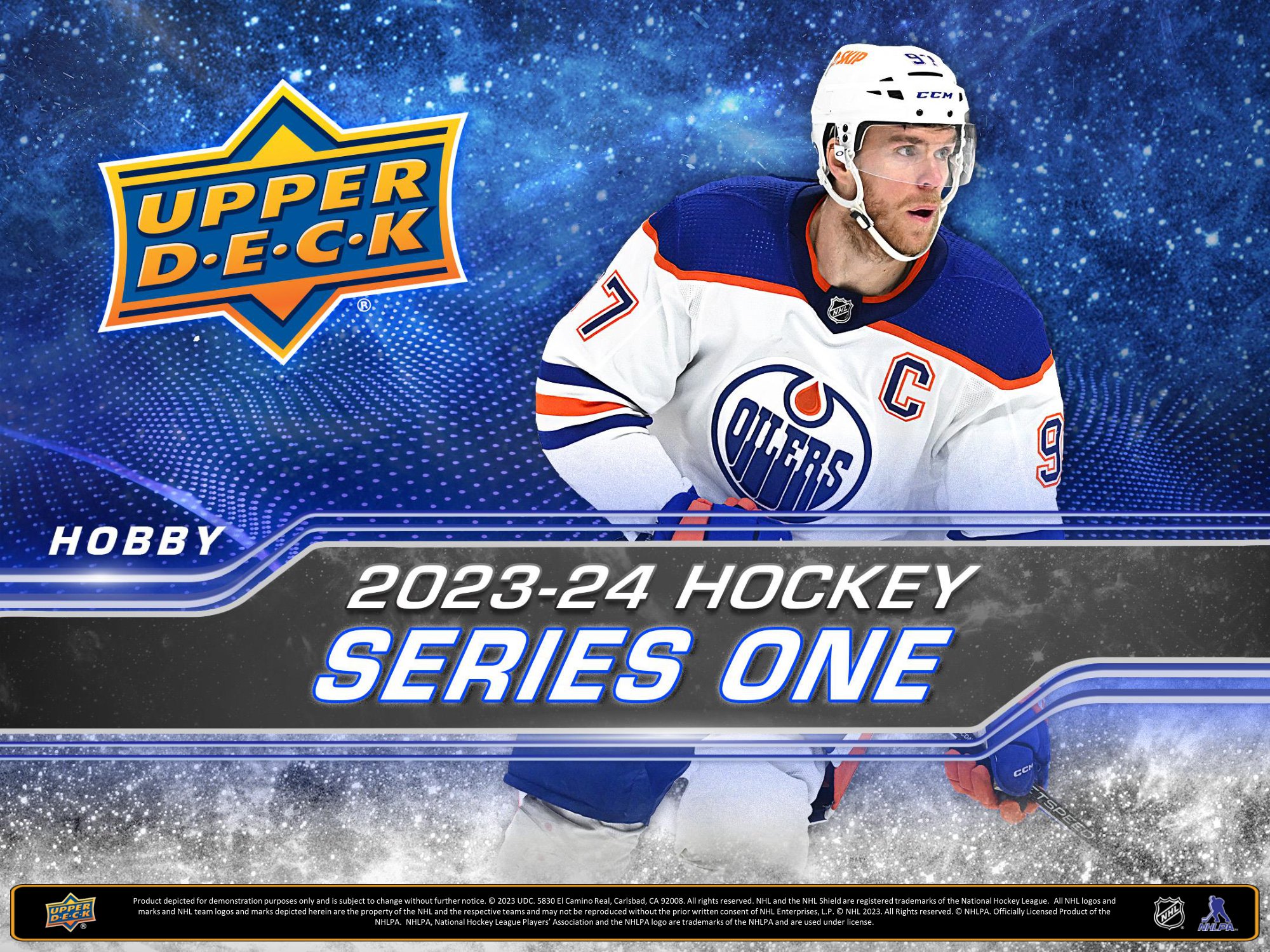 nhl-2023-24-upper-deck-series-1-hockey-hobby-trading-card-journal