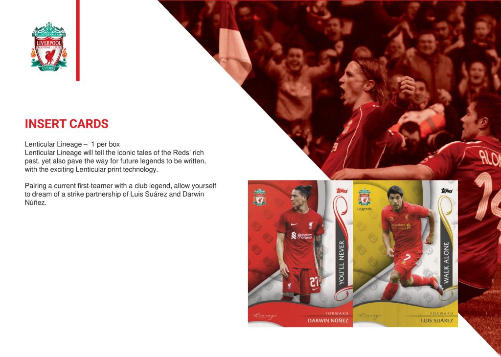2022/23 TOPPS LIVERPOOL LINEAGE HOBBY【製品情報 
