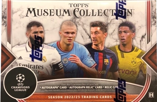 ⚽ 2022/23 TOPPS UEFA CHAMPIONS LEAGUE MUSEUM COLLECTION HOBBY