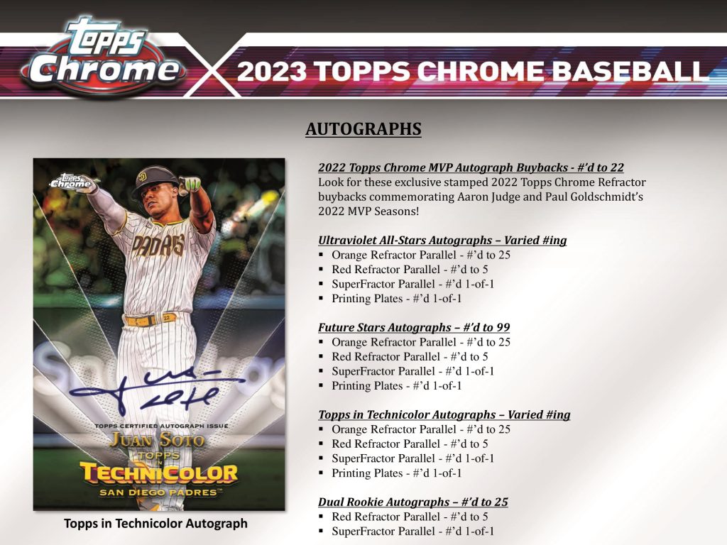 ⚾ MLB 2023 TOPPS CHROME BASEBALL JUMBO【製品情報】 | Trading Card 
