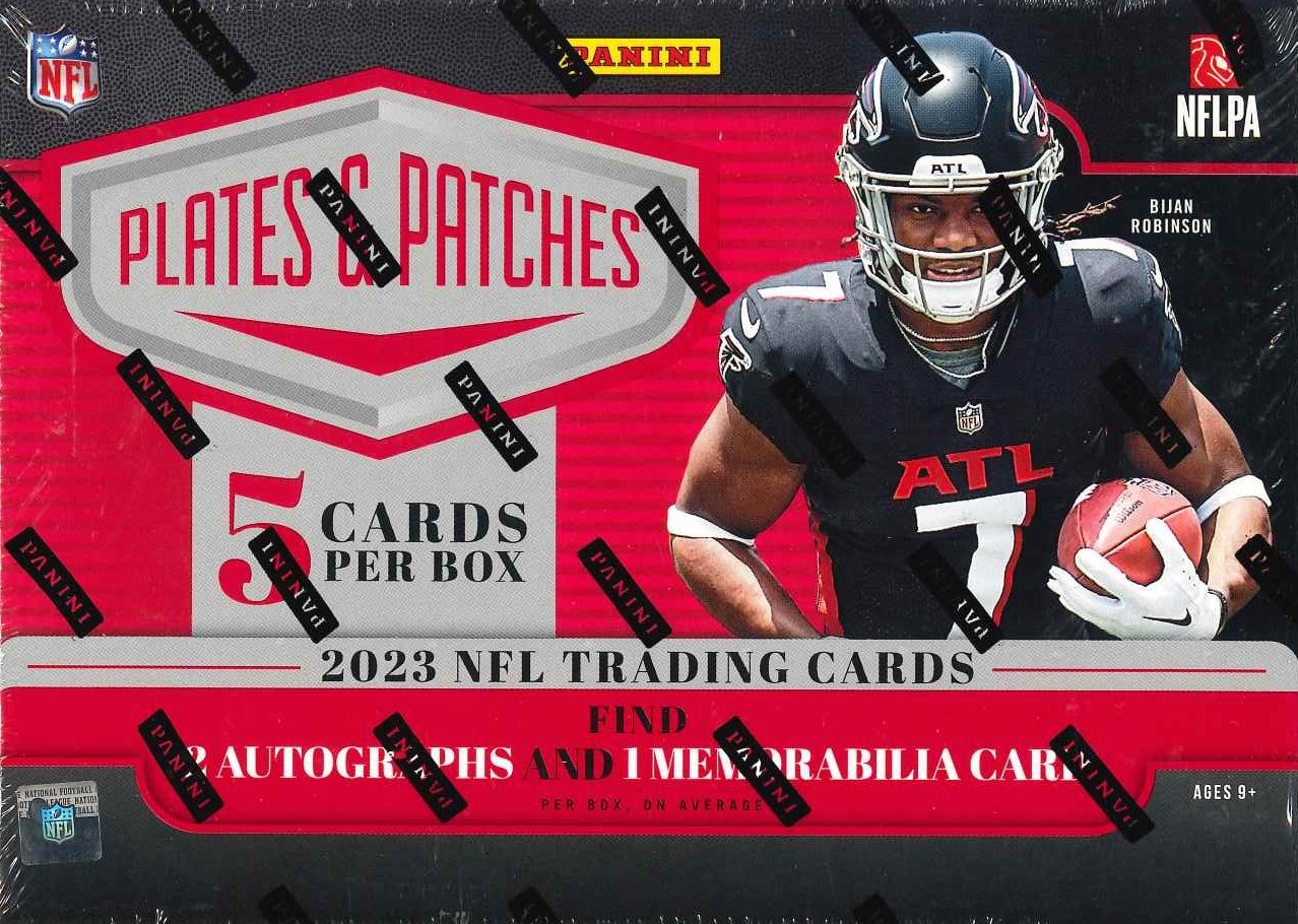 NFL 2023 PANINI PLATES & PATCHES FOOTBALL【製品情報 