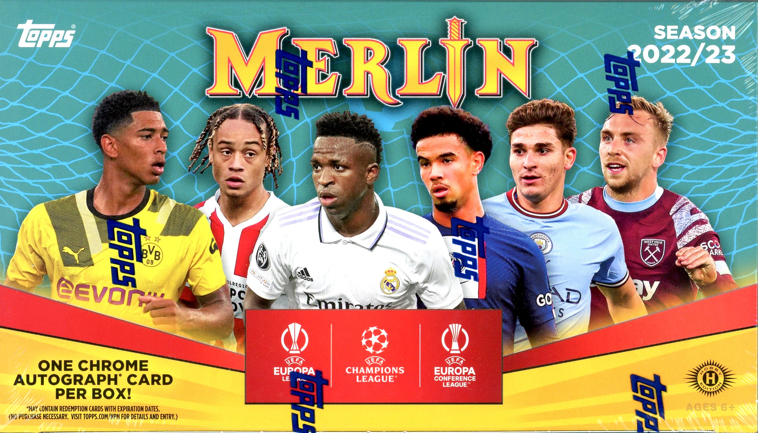 ⚽ 2022/23 TOPPS UEFA CHAMPIONS LEAGUE MERLIN CLUB COMPETITION ...