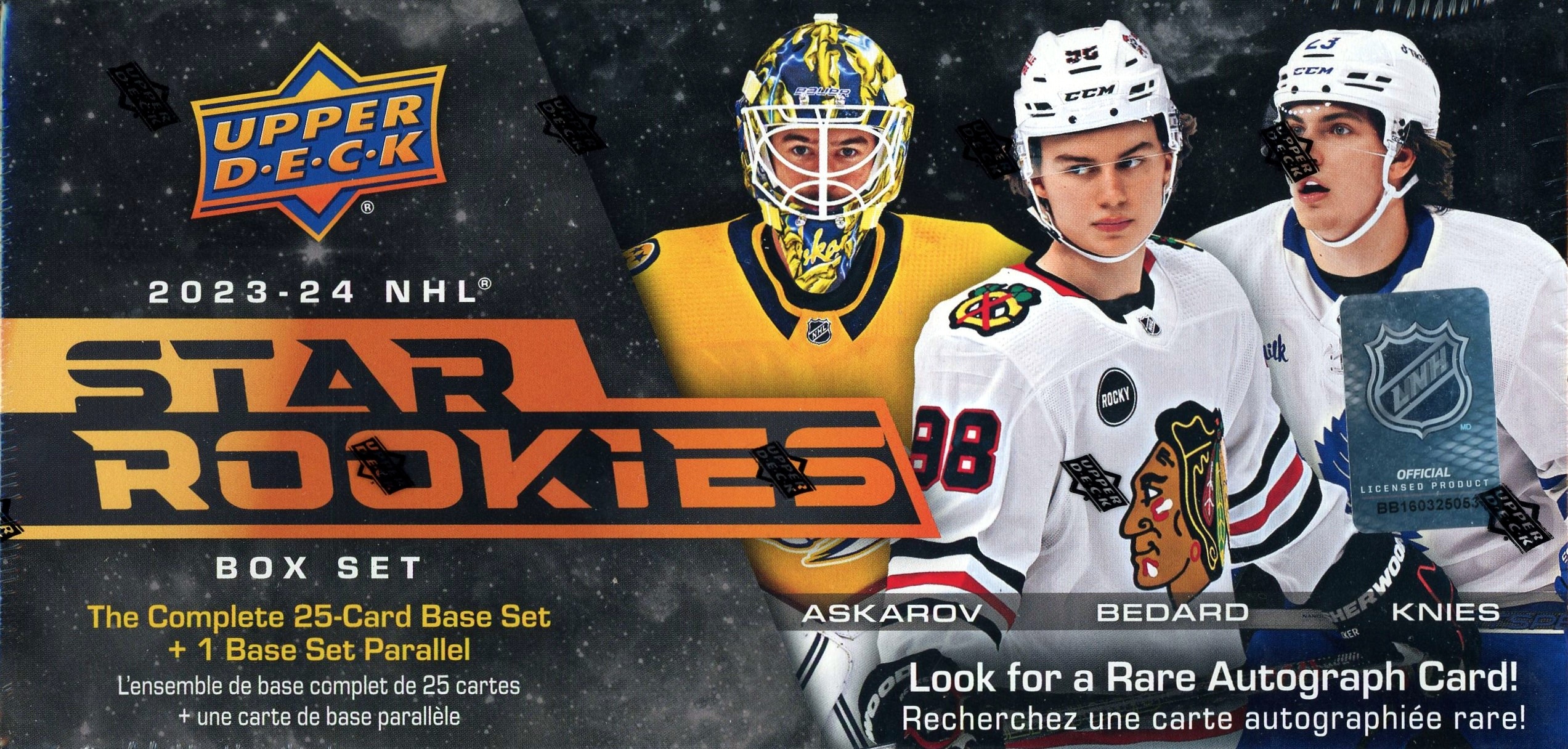 NHL 2023-24 UPPER DECK STAR ROOKIES BOX SET【製品情報】 | Trading 