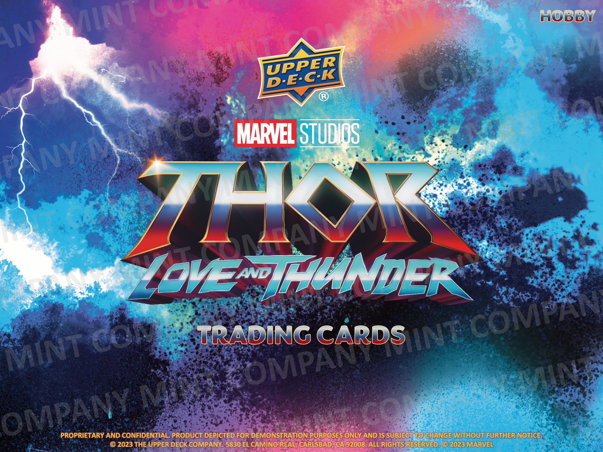 upper deck marvel Thor サインカード