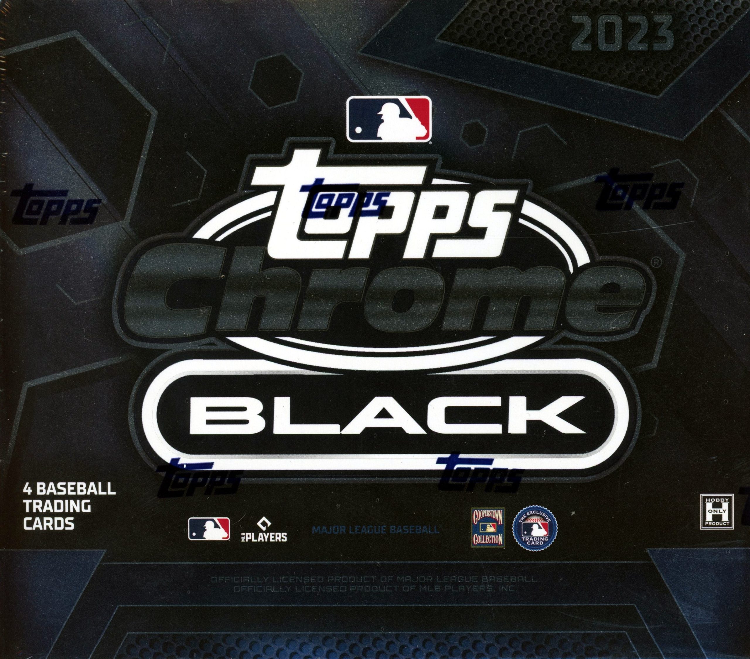 ⚾ MLB 2023 TOPPS CHROME BLACK BASEBALL HOBBY【製品情報 