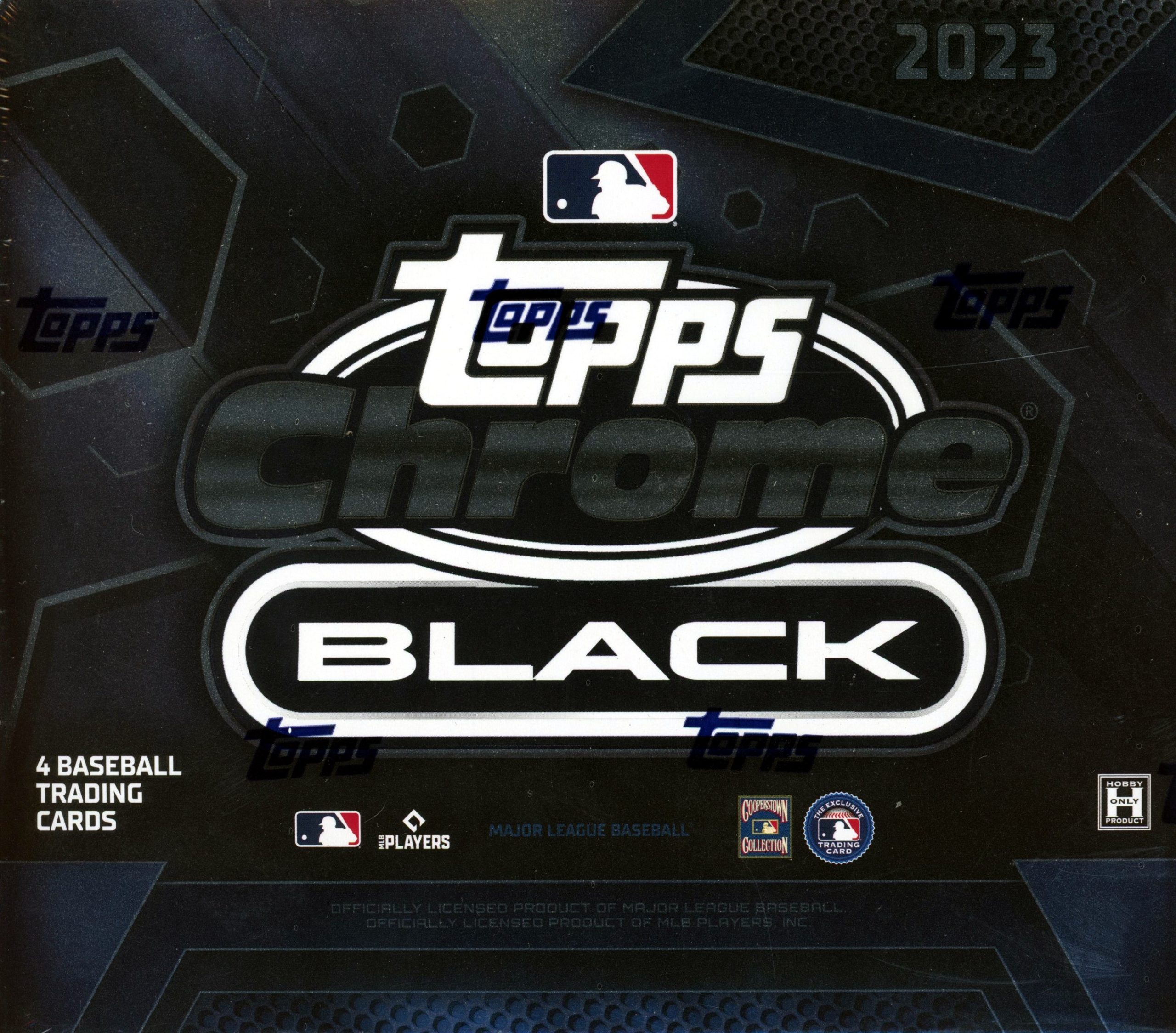 ⚾ MLB 2023 TOPPS CHROME BLACK BASEBALL HOBBY【製品情報