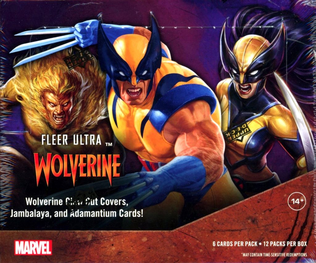 UPPER DECK MARVEL FLEER ULTRA WOLVERINE【製品情報】 | Trading Card Journal