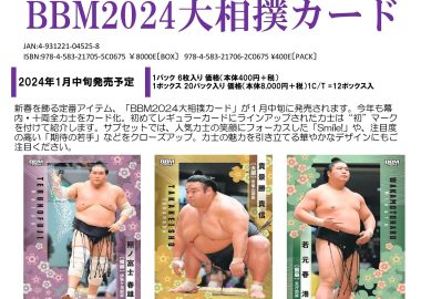 BBM 2018 大相撲 RIKISHI | Trading Card Journal