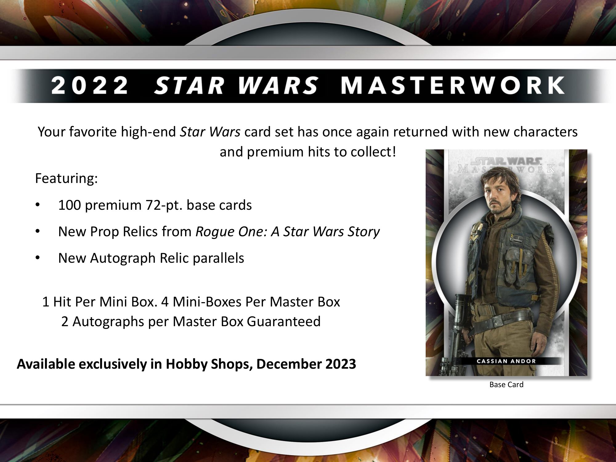 2022 TOPPS STAR WARS MASTERWORK【製品情報】 | Trading Card Journal