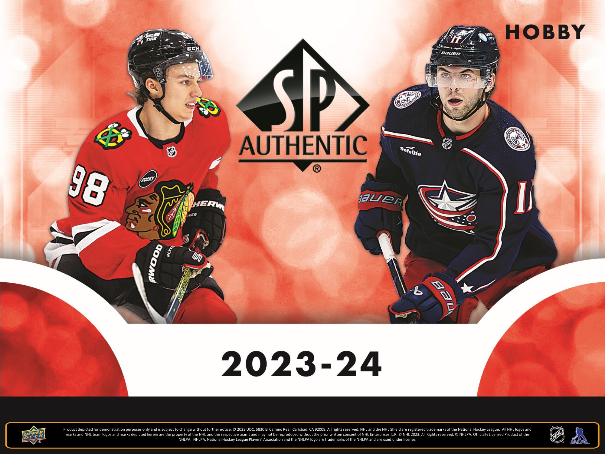 NHL 2023-24 UPPER DECK SP AUTHENTIC HOCKEY HOBBY【製品情報