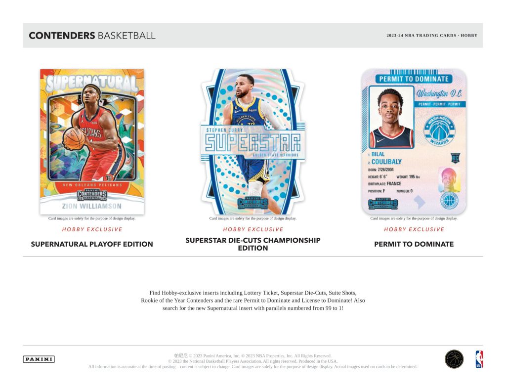 🏀 NBA 2023-24 PANINI CONTENDERS BASKETBALL HOBBY【製品情報】 | Trading Card ...