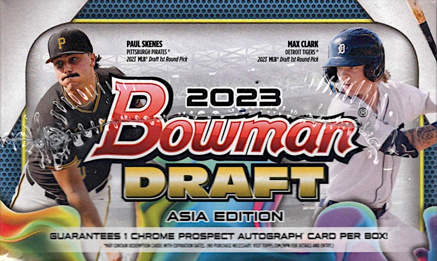 ⚾ MLB 2023 TOPPS BOWMAN DRAFT ASIA BASEBALL HOBBY【製品情報 ...