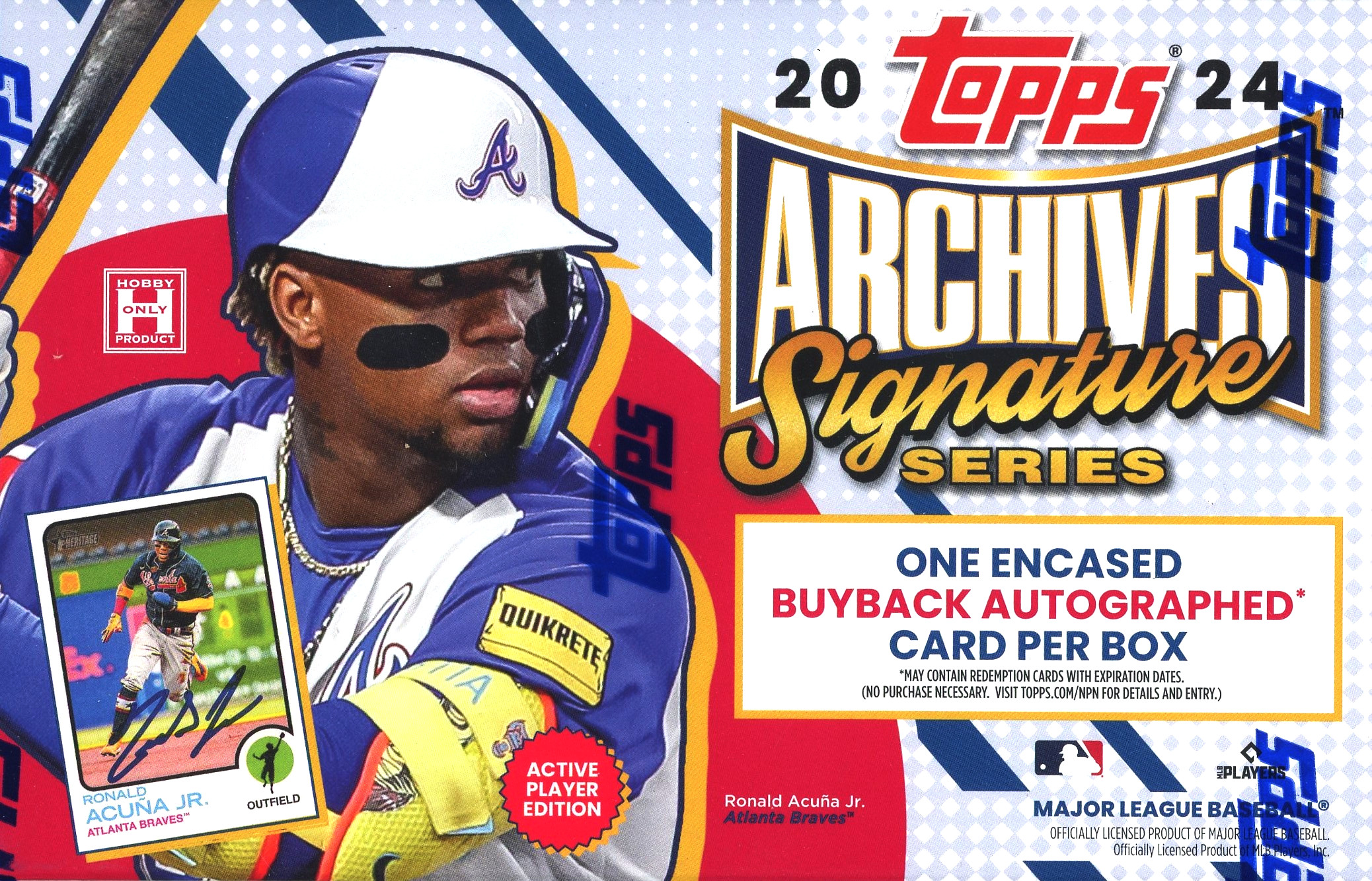 2024 TOPPS ARCHIVES SIGNATURE SERIES Trading Card Journal