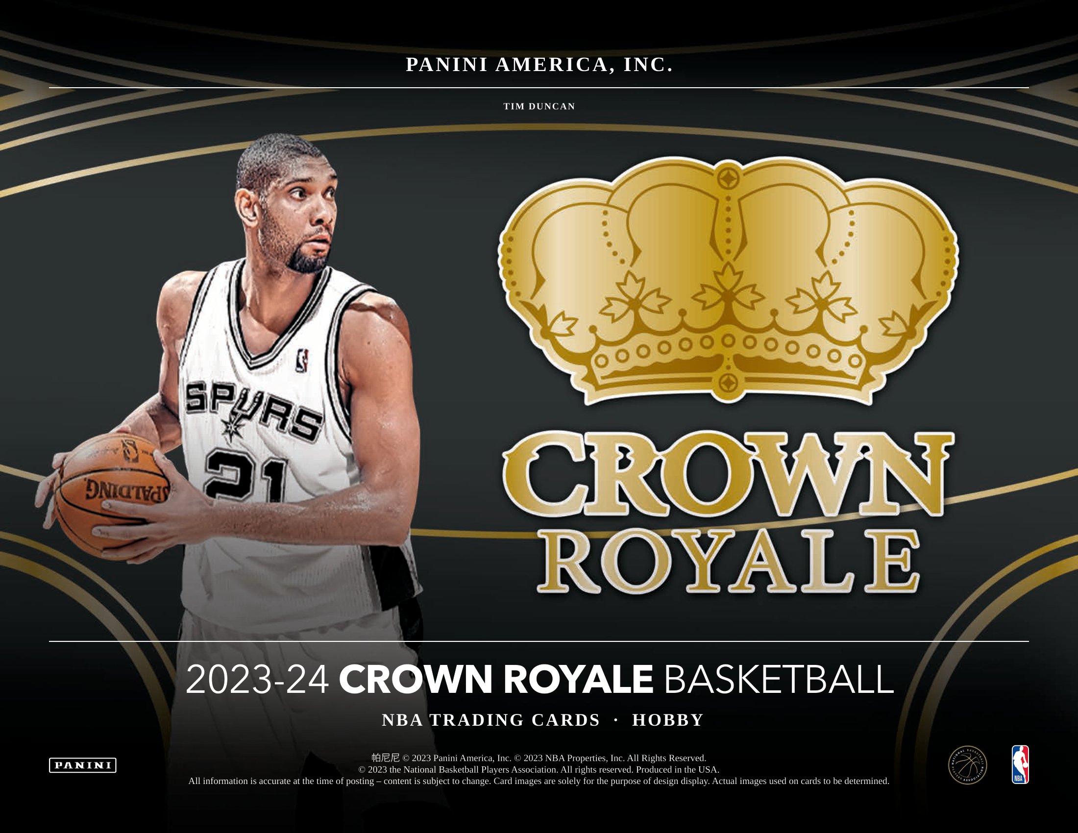 🏀 NBA 2023-24 PANINI CROWN ROYALE BASKETBALL HOBBY【製品情報