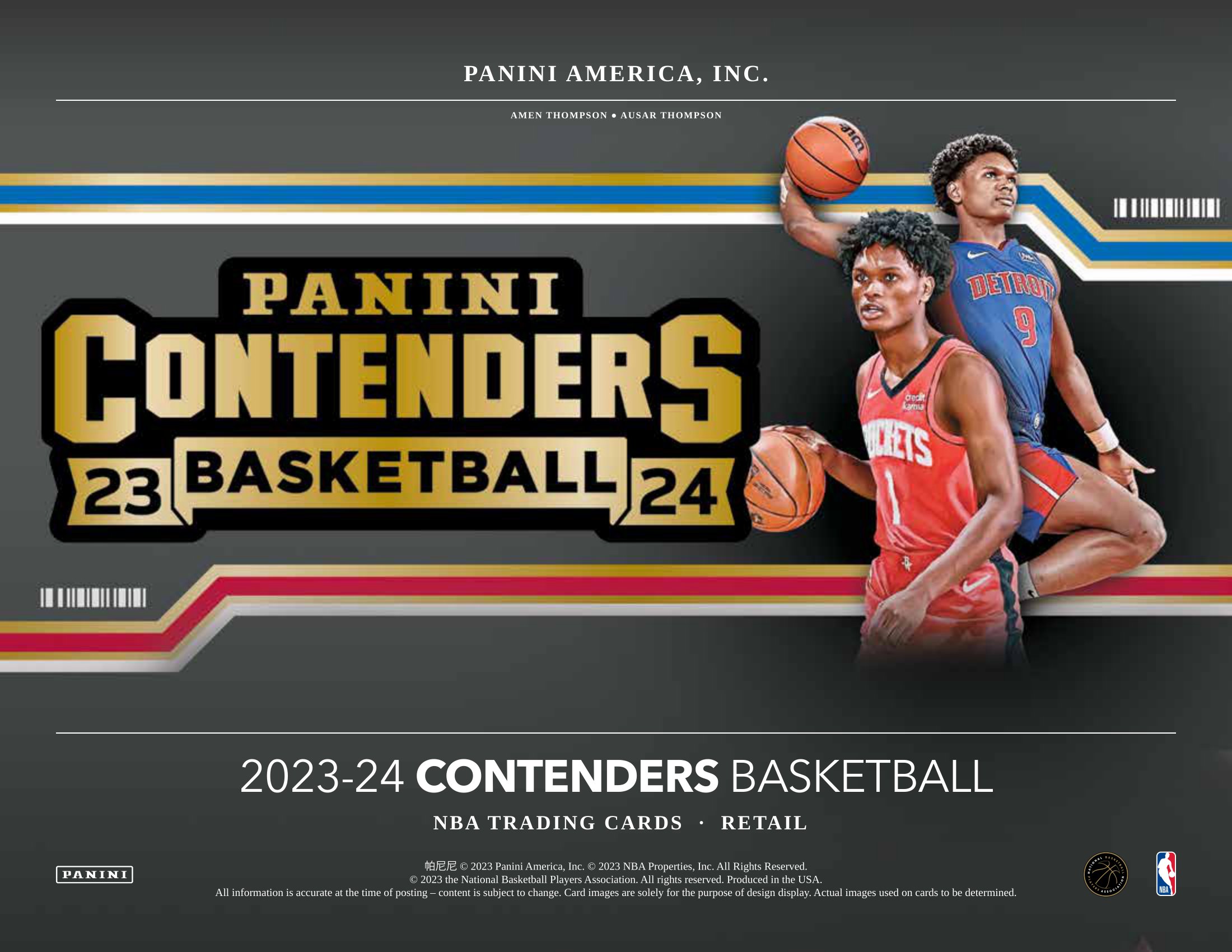 2021 Panini Contenders NBA Hobby Box - トレーディングカード